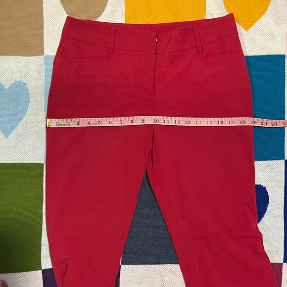 Red Career Pants Set - Picture 7 of 8